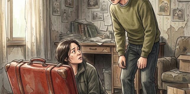 Bên Trong Chiếc Vali Màu Đỏ